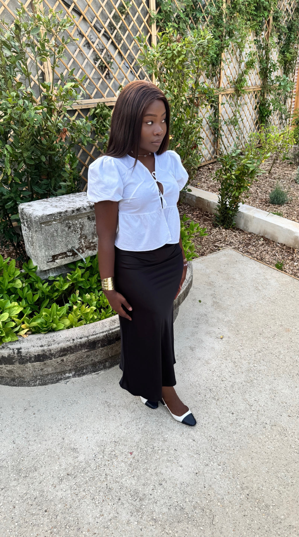 "Jupe Noir essentiel"