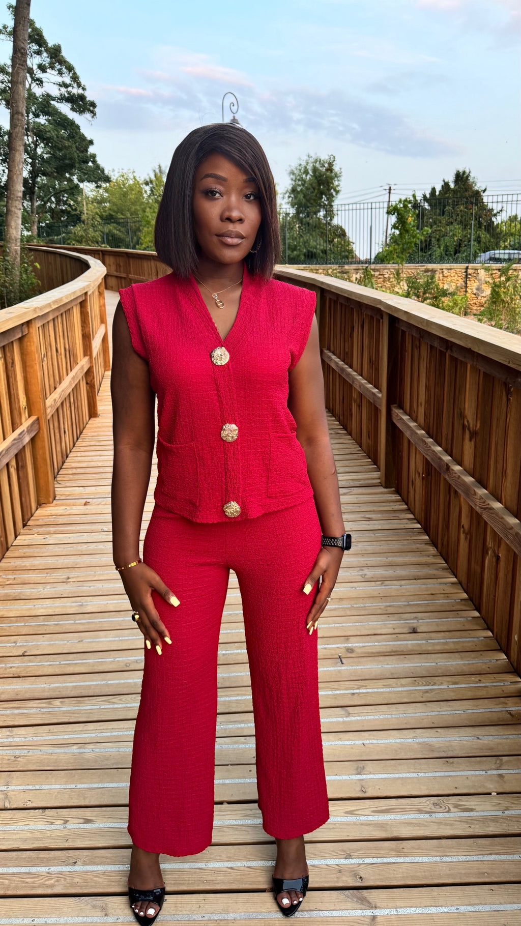 Ensemble "Flamme carmin"