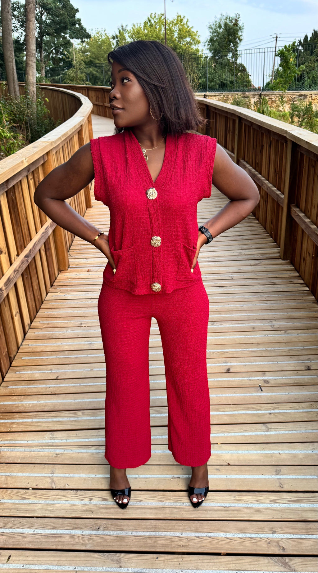 Ensemble "Flamme carmin"