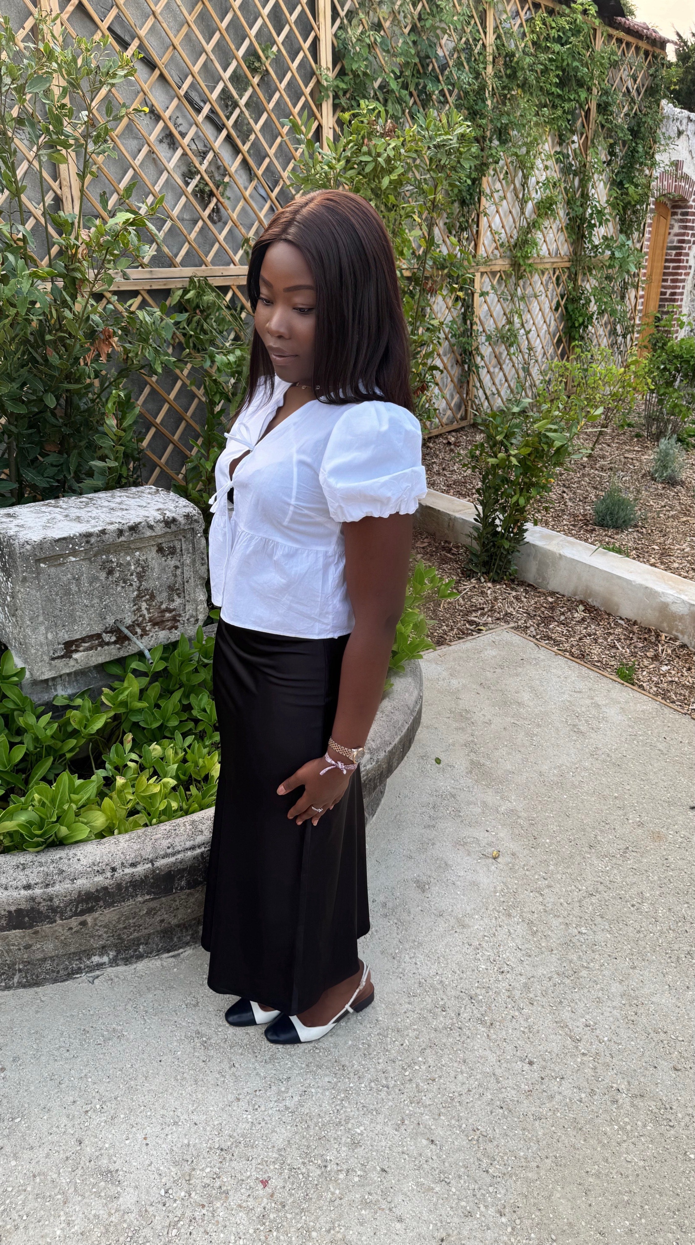 "Jupe Noir essentiel"